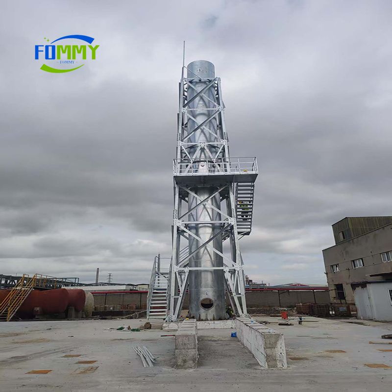 Chimney Steel Structure and Smokestack Structrual Tower