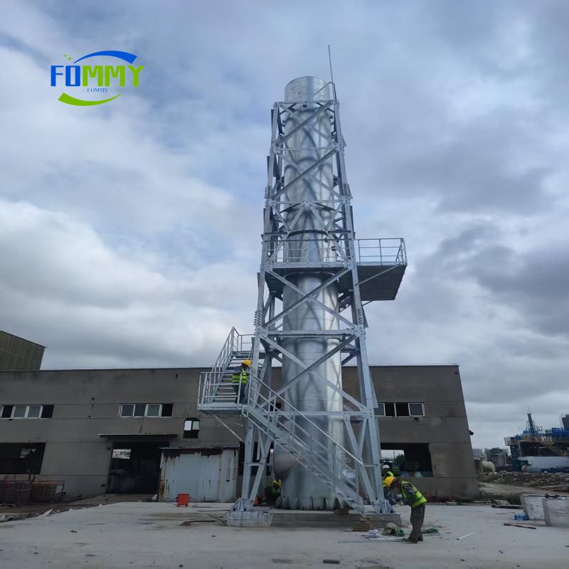 Customized Industrial Chimney Tower Steel Structure