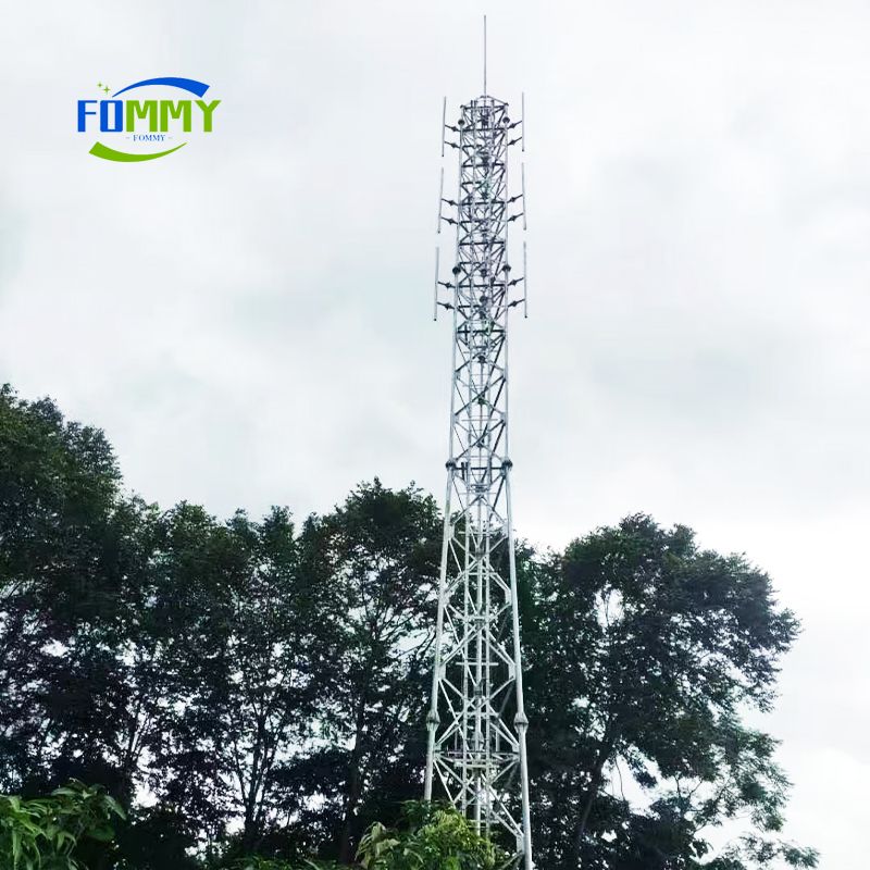 3-Legged Tubular Telecom Tower