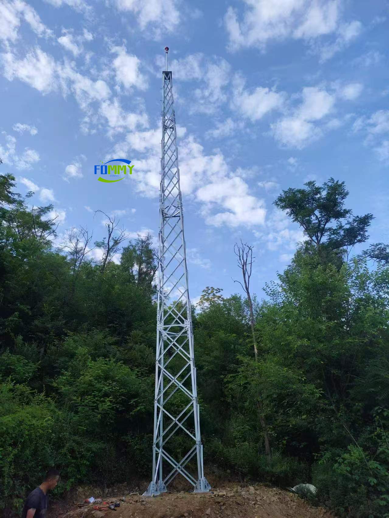 Lightning Protection Tower GFL Four-Pole Angle Steel
