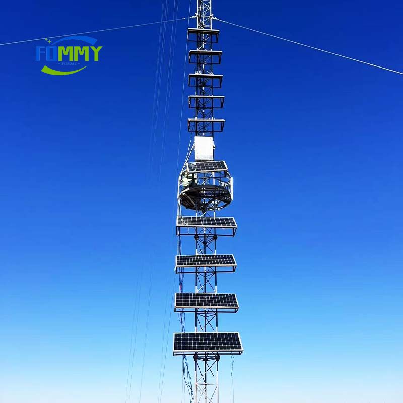 Self-Supporting Wind Measurement Tower