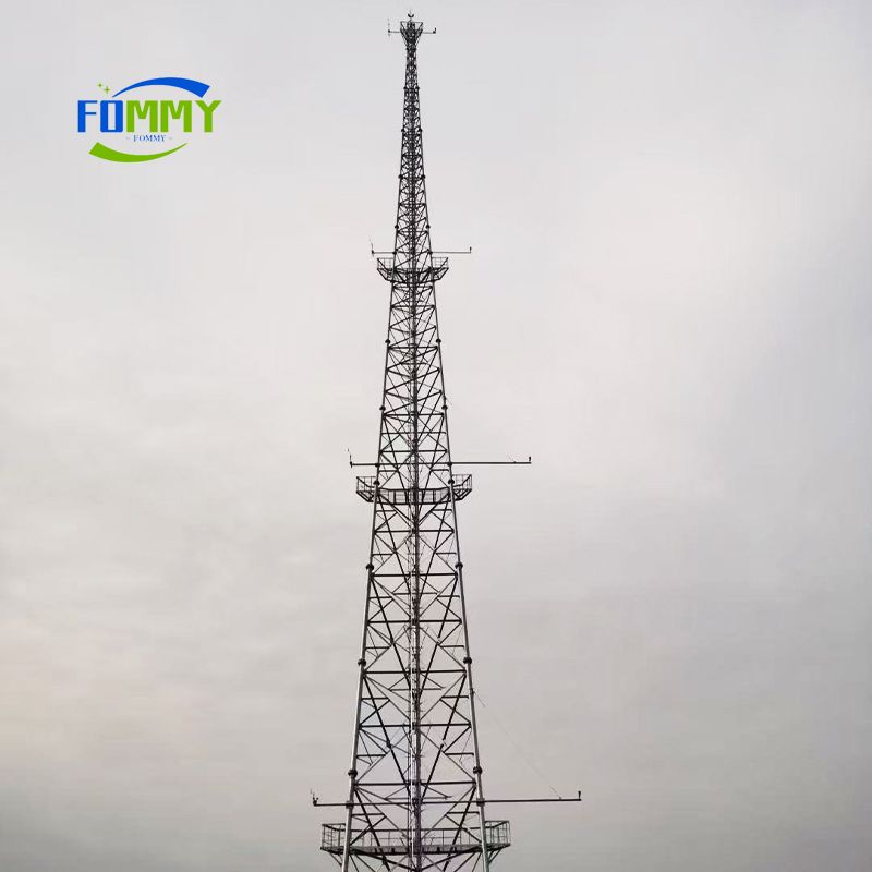 Self-Supporting Wind Measurement Tower