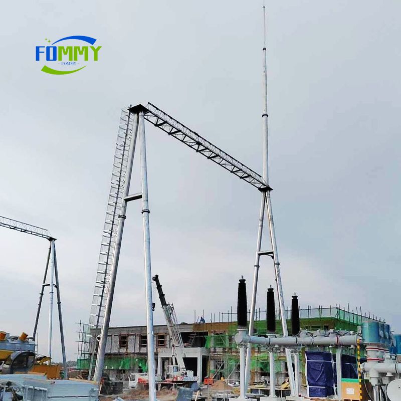 Substation Galvanized Steel Structures & Equipment Supports