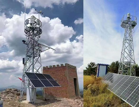 Intelligent Surveillance Tower for Grassland and Forest Fire Protection Successfully Installed