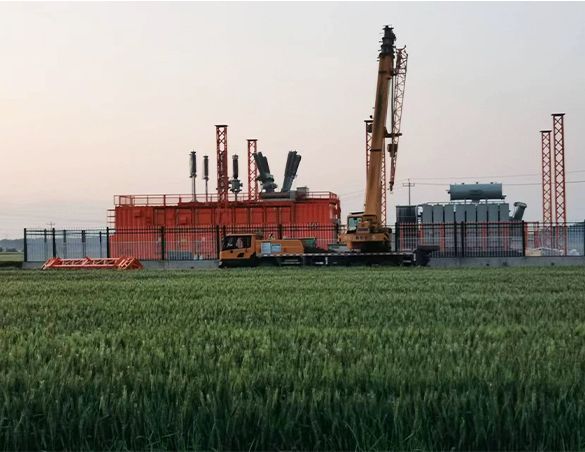 The gantry structure  has been manufactured and successfully passed the quality inspection