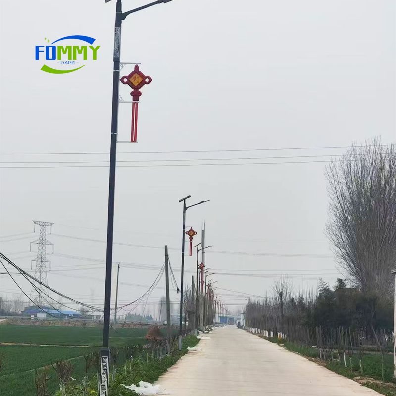Solar Street Light Pole