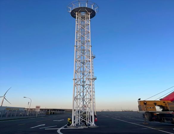 Our Company’s Lighthouse Construction Completed at Tianjin Port
