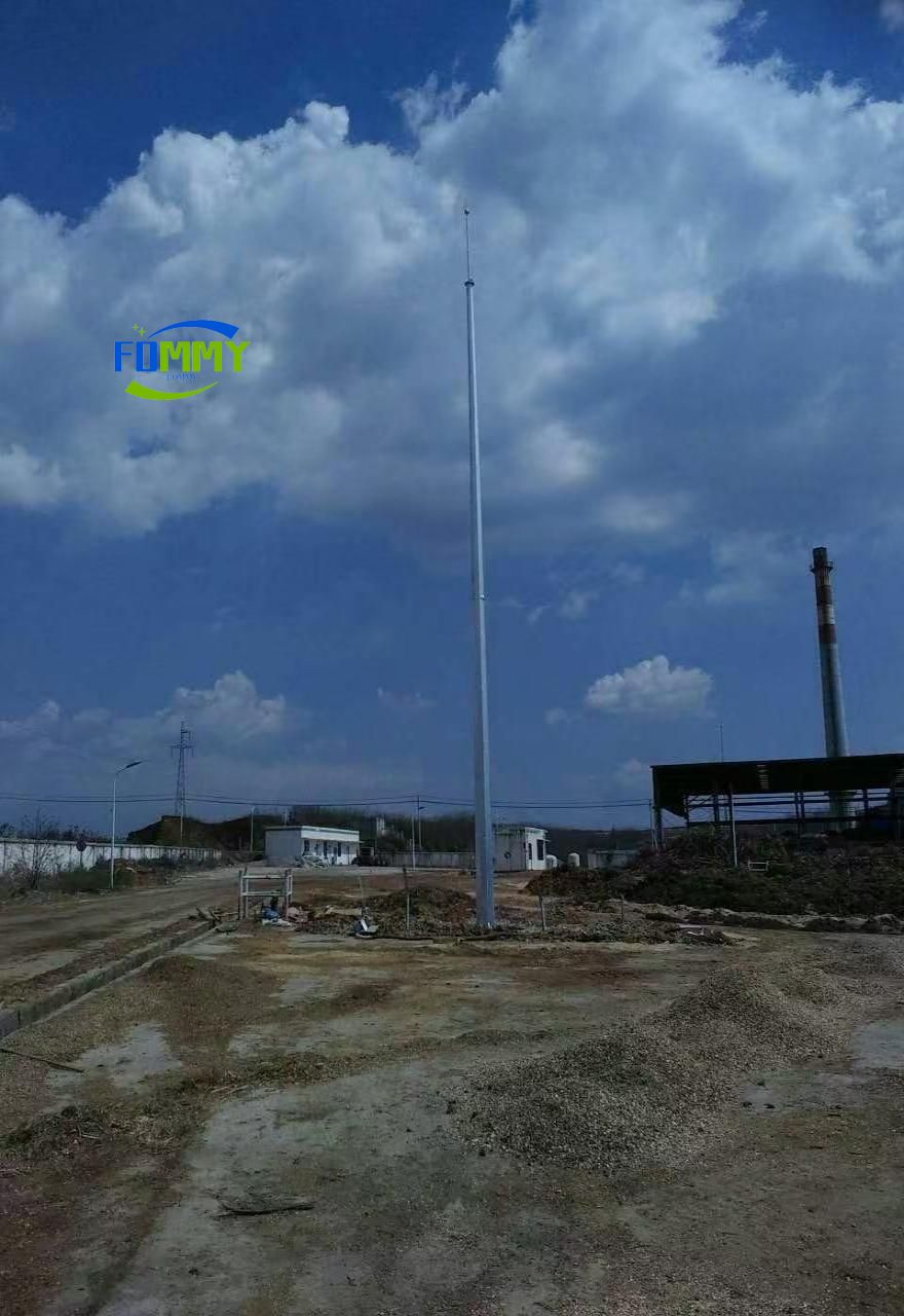Lightning Protection Tower GH Steel Pipe Pole