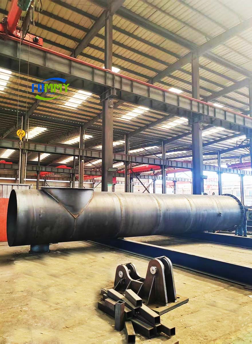 Customized Industrial Chimney Tower Steel Structure