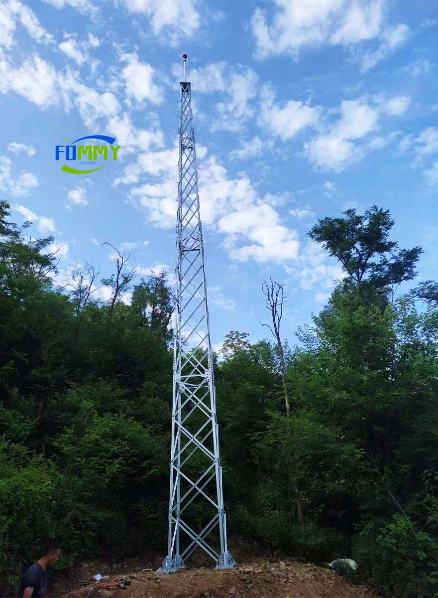 Lightning Protection Tower GFL Four-Pole Angle Steel