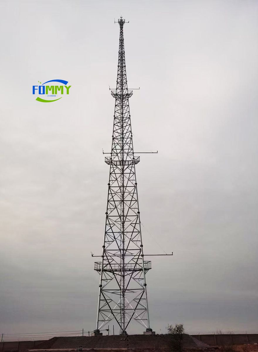 Self-Standing Wind Measurement Tower