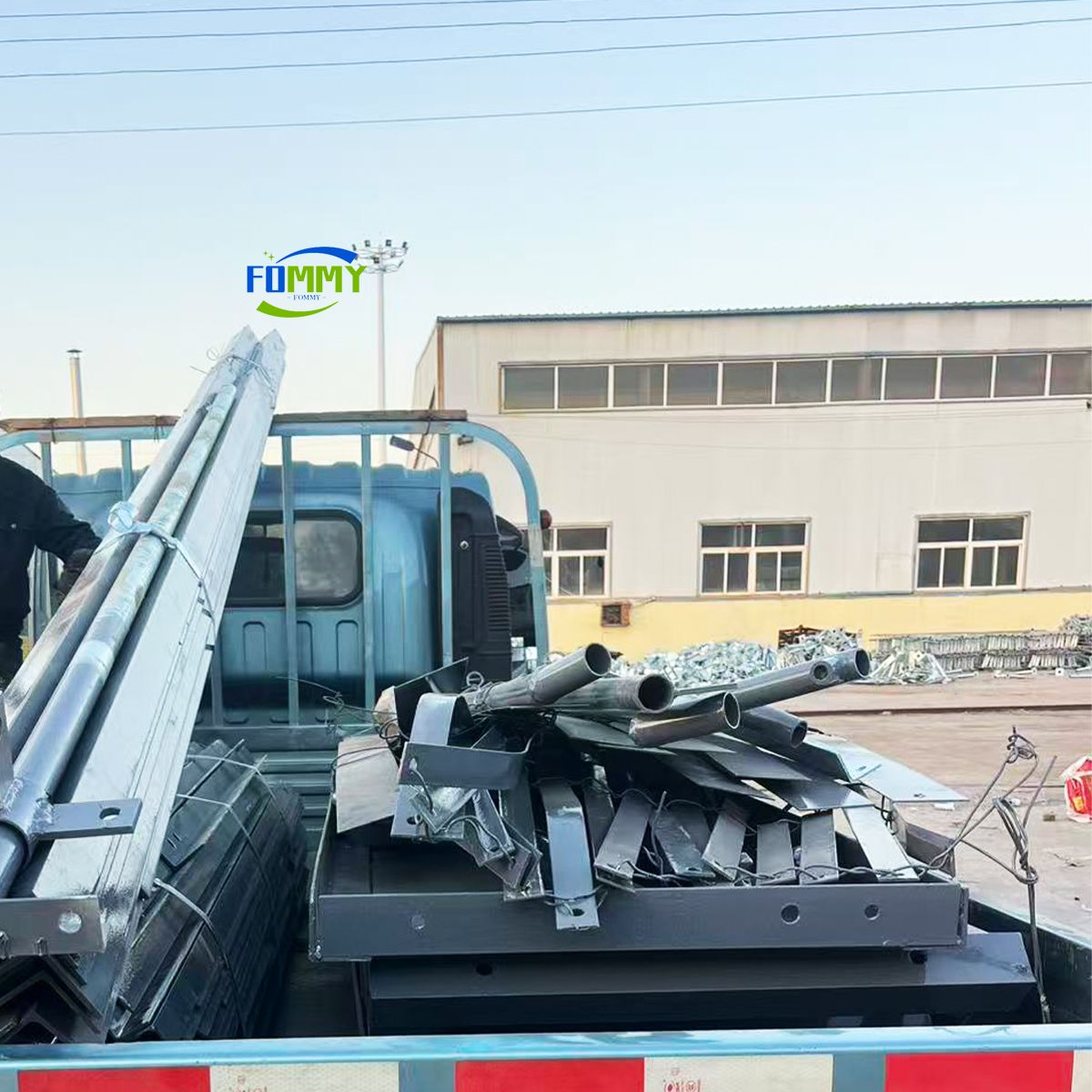 Customized Industrial Chimney Tower ready for shipment