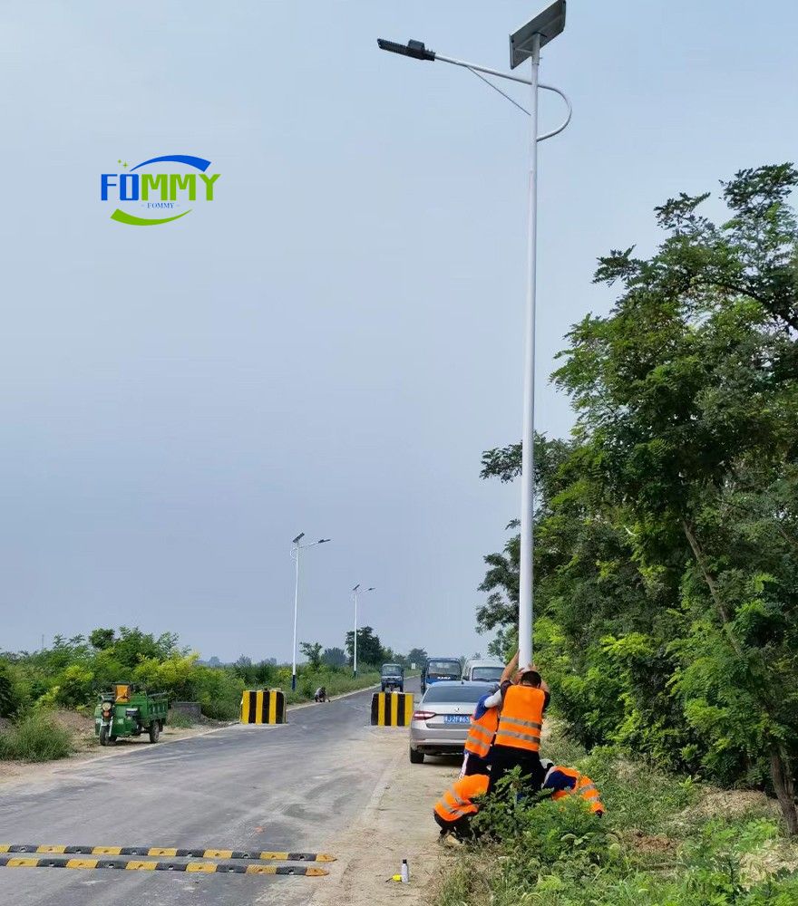 Solar Street Light Pole Solar Street Light Pole